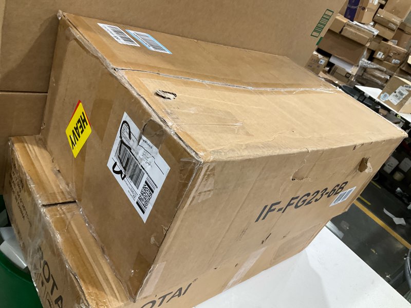 Condition photo showing As Is for Fireplace Log Grate 23 inch 6 Bar Fire Grates Heavy Duty 3/4” Wide Solid Steel Indoor Chimney Hearth Outdoor Fire Place Kindling Tool Pit Wrought Iron Wood Stove Firewood Burning Rack Holder