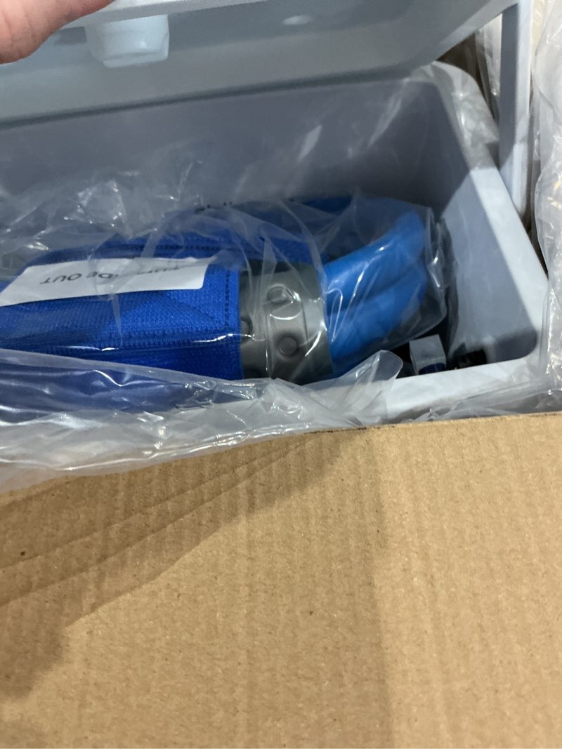 Condition photo showing Good Condition for ice machine for shoulder after surgery, shoulder rotator cuff cold therapy machine compression pad cryotherapy machine for post-surgery care, ice therapy system for knee, elbow, joint (6-quart) shoulder pad 6-quart