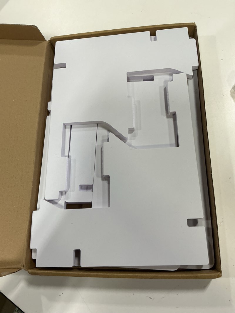 Condition photo showing Good Condition for haowujin 3 tier staight retail display racks portable product shelves, white store retail display stand, cupcake stand, candle tumbler display rack for craft shows, trade shows, farmers market white staight
