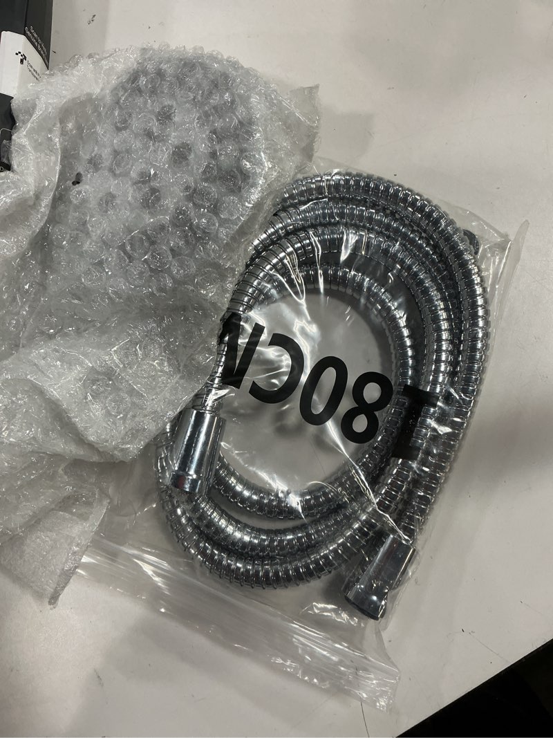 Condition photo showing Good Condition for JDO Shower Head with Handheld, High Pressure Handheld Shower Head 9 Settings, Detachable Shower Head Set with Stainless Steel Hose and Shower Bracket (Chrome) 9 Modes Chrome