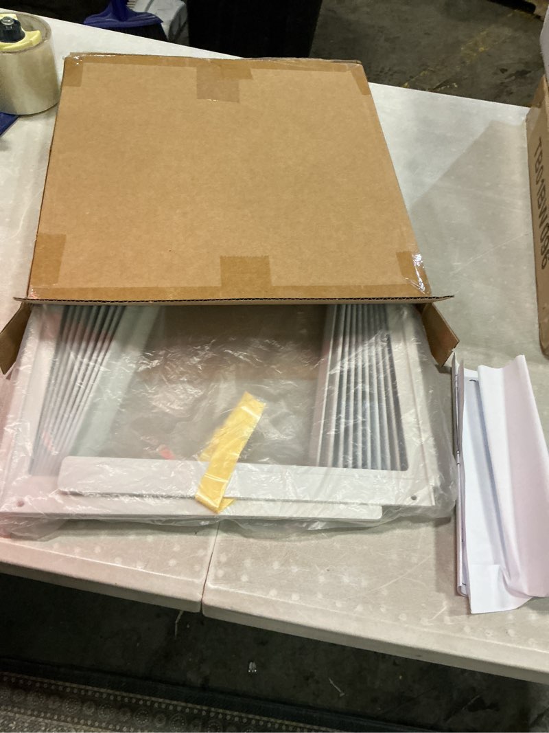 Condition photo showing Good Condition for lbg products window air conditioner side panel and frame set,ac accordion filler kit,fits most 8000btu window air conditioners,ac side panels frame kit