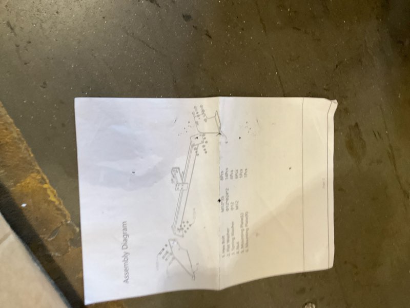 Condition photo showing As Is for am 772 hitch