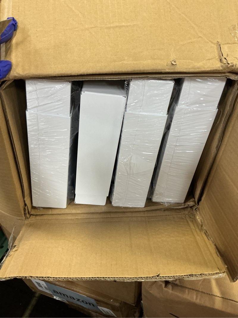 Condition photo showing Good Condition for 4 pack expandable (9"-14") pull out cabinet organizer 21" deep with raising pad for framed cabinets,upgrade 3 slide rails slide out drawers,no drill roll out shelves adhesive,white white 21"d x 9"-14"w(4pack)