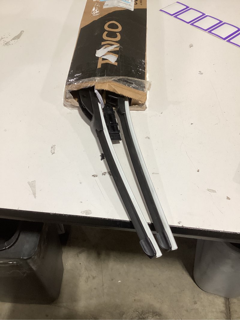 Condition photo showing Good Condition for trico gold 24" + 22" premium automotive replacement windshield wiper blades (set of 2), passenger and driver side all-weather beam wiper blades for select vehicle models 24"+ 22" premium