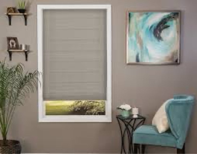 assorted window blinds (different sizes ,style and colored )