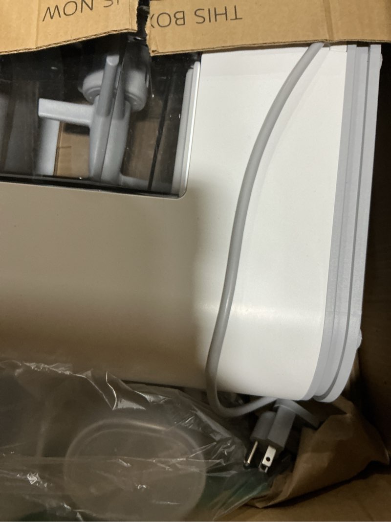 Condition photo showing Good Condition for Philips Kitchen Appliances Compact Pasta and Noodle Maker, Viva Collection, Comes with 3 Default Classic Pasta Shaping Discs, Fully Automatic, Recipe Book, Small, White (HR2370/05)