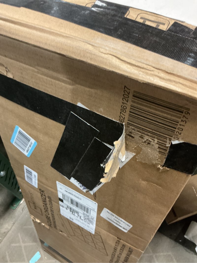 Condition photo showing Good Condition for ClosetMaid 4105 Cubeicals Organizer, 9-Cube, Dark Cherry Dark Cherry 9-Cube