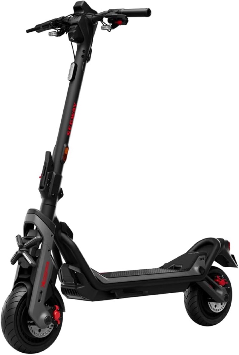 segway superscooter gt3, 31 mph w/ 45-mile long range, 2400w peak motor, dual hydraulic suspension, 