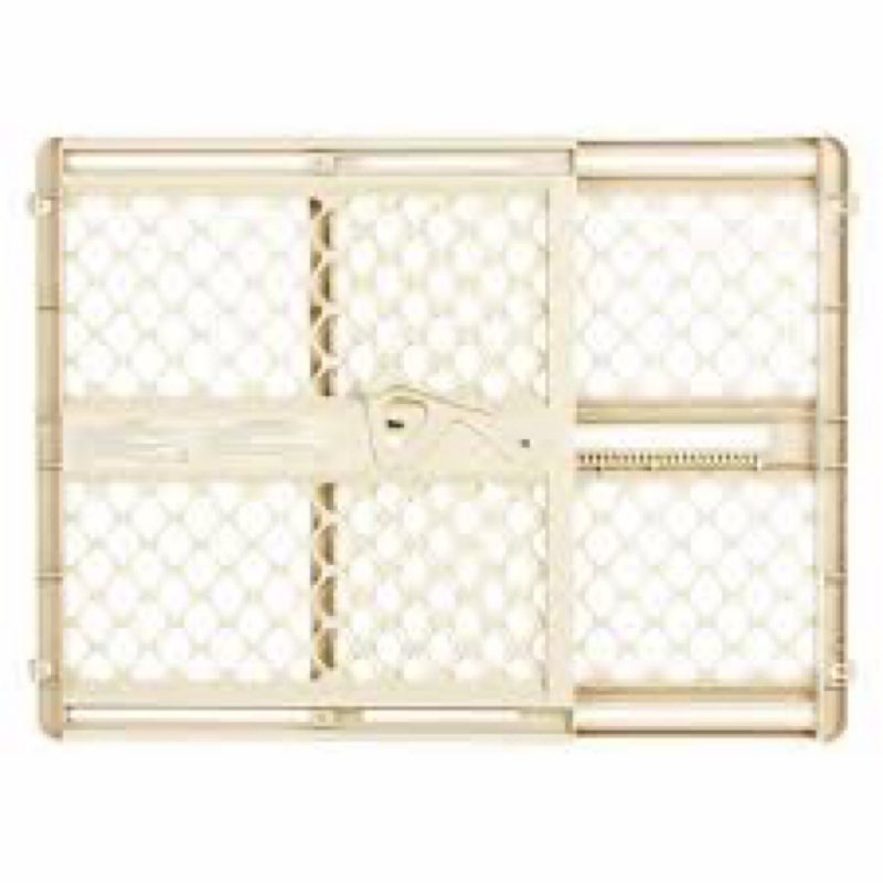 Toddleroo by North States - Supergate Ergo Baby Gate: Plastic Baby Gate for Stairs & Doorways - Adju