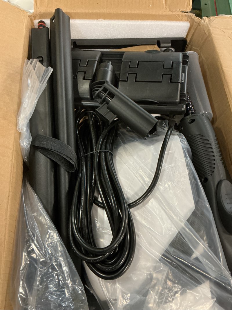 Condition photo showing As Is for waitbird steam cleaner, steam cleaner for home, handheld steamer for cleaning with 21 accessories, 248 °f high temperature, suitable for grout, floor,grease stain
