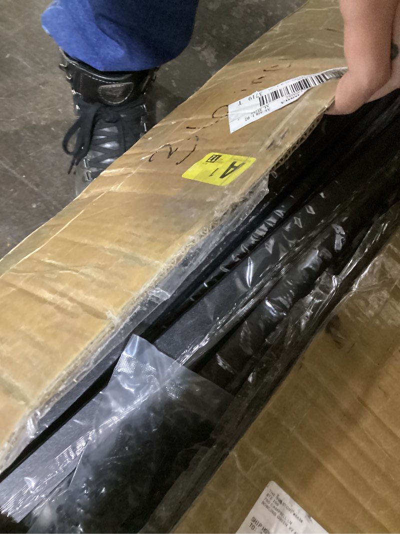 Condition photo showing New/Like New for 100 Pack Deck Balusters with End Caps&Screws 36 inch Rectangle Staircase Baluster Upgraded Metal Railing Spindles Kit for Decks,Porch 36 Inch 100