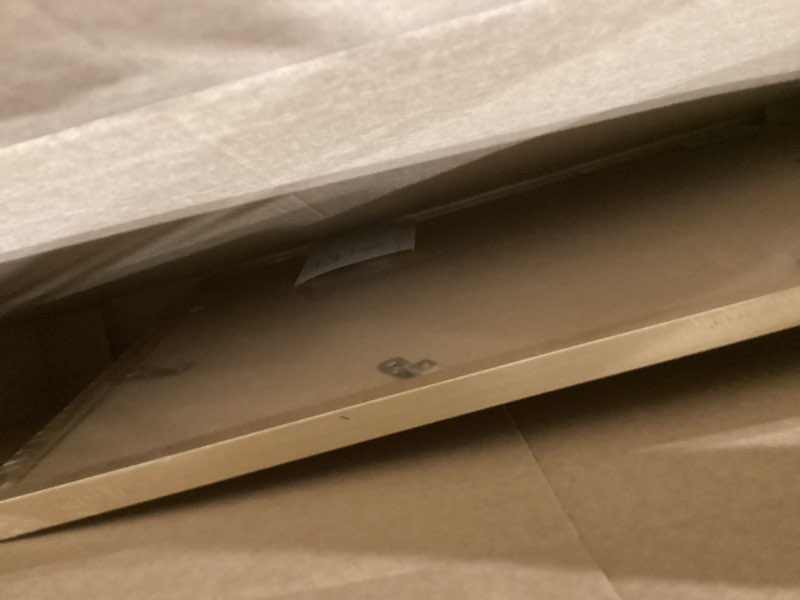 Condition photo showing New/Like New for 16x20 Picture Frame Gold with 14x18 Mat for 40 x 50cm Diamond Art Painting, Display Photo 14x18 with Mat or 16 x 20 Without Mat, Wall Hanging Large Frame with Plexiglass, Gold