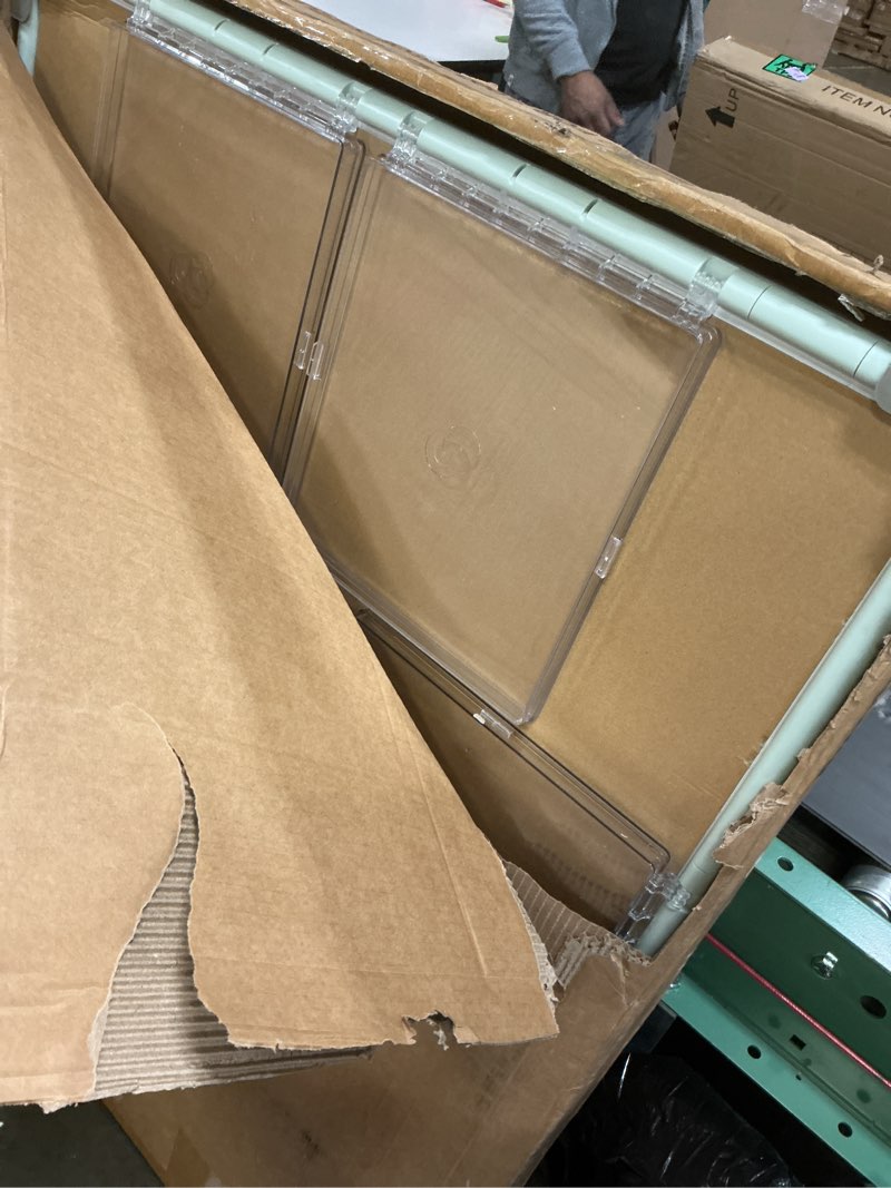 Condition photo showing Good Condition for 1000 Pieces Rotating Plastic Puzzle Board 3-in-1 Double-Sided/Tilting/Rotating, Portable Table 31.93"x24.06" Spinning Jigsaw Puzzle Table with Cover Lazy Susan Gift for Seniors Adults Green 1000 Pieces