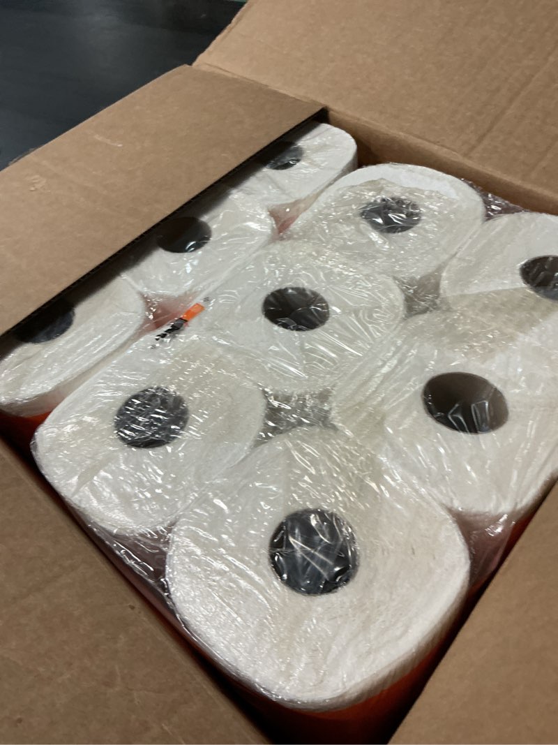 Condition photo showing Good Condition for amazon basics 2-ply flex-sheets paper towels, 12 basics rolls = 40 regular rolls, everyday value with 150 sheets per roll, packaging may vary xxl 150 sheet (pack of 12)
