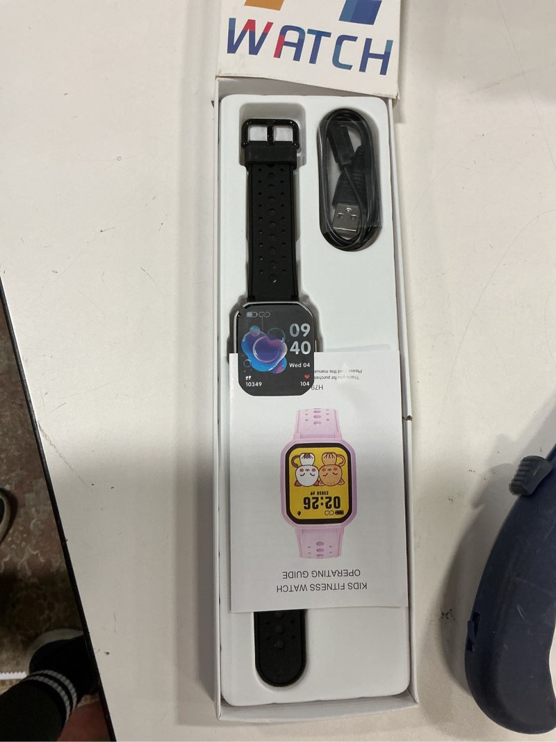 Condition photo showing Good Condition for Smart Watch for Kids Teens, Fitness Tracker Boy Girls Watch with 19 Sport Modes, Pedometer, Sleep Monitor, Kids Watch Birthday Gifts Toy Gift for Girls Boys 6-16 (Black)