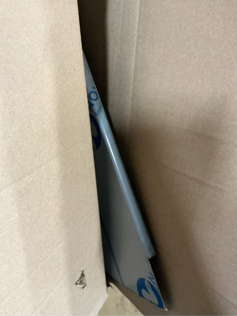 Condition photo showing As Is for Peterbilt 379 99-2005 8 Inch Window Chops Set Stainless Steel, Aftermarket Replacement Part (Not OEM). Made in USA
