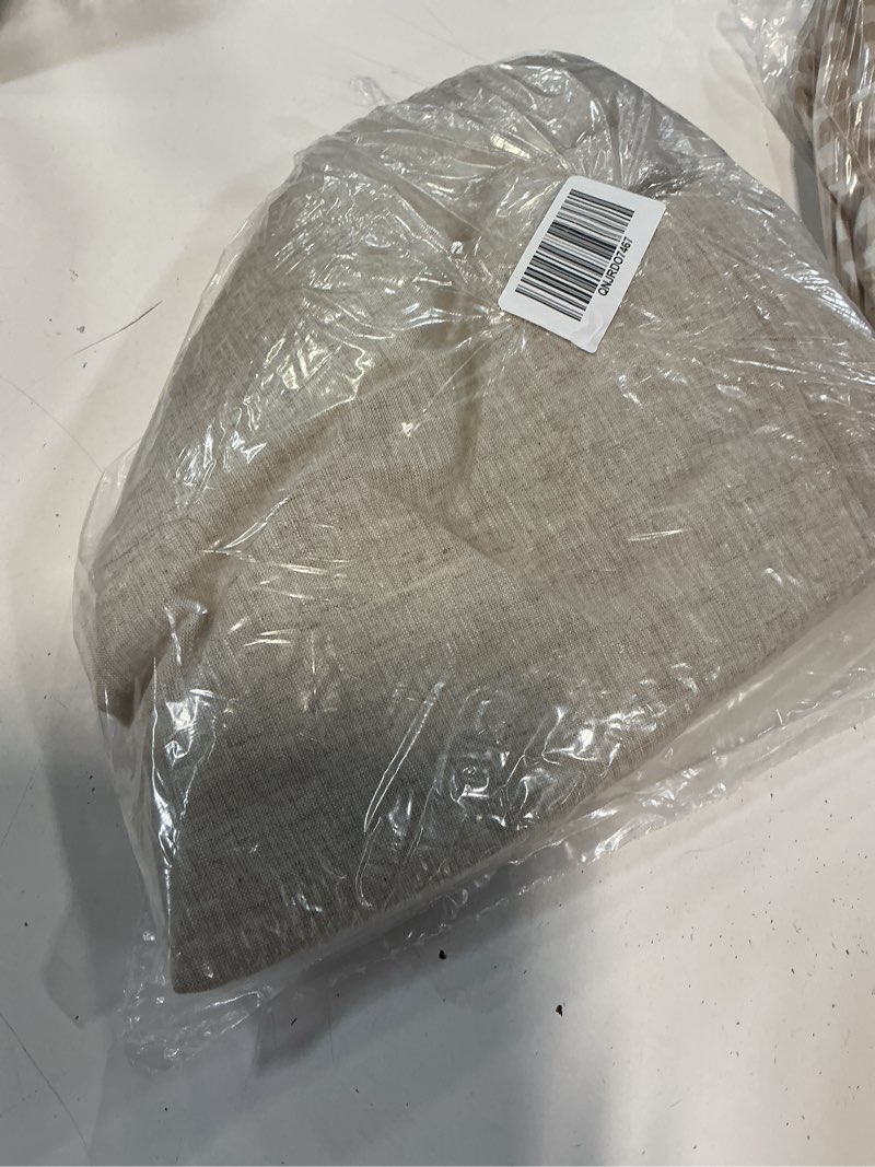 Condition photo showing Good Condition for european linen true blackout curtain, 48x96, flax