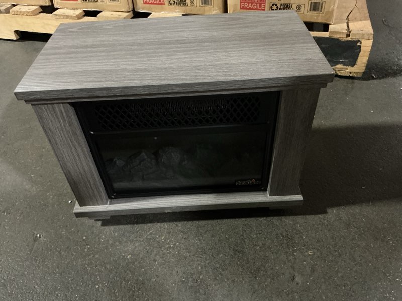 Condition photo showing Good Condition for Duraflame tabletop stove heater CRETE OAK