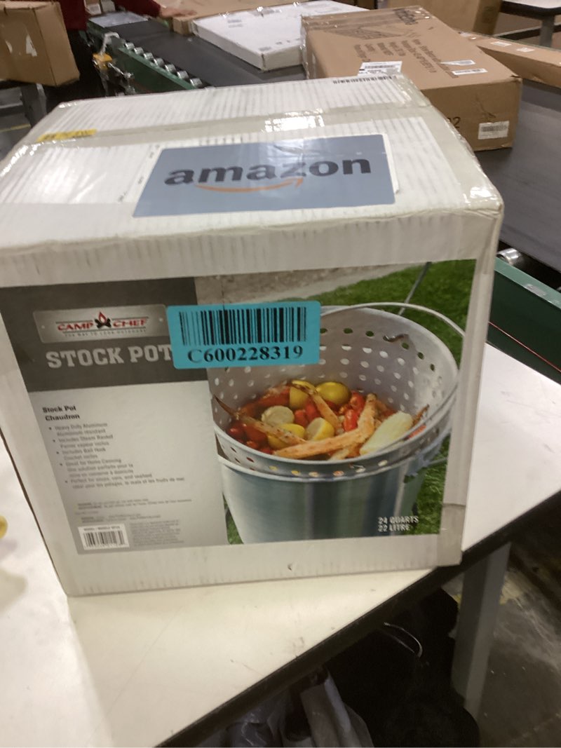 Condition photo showing New/Like New for Camp Chef 24-Quart Aluminum Pot