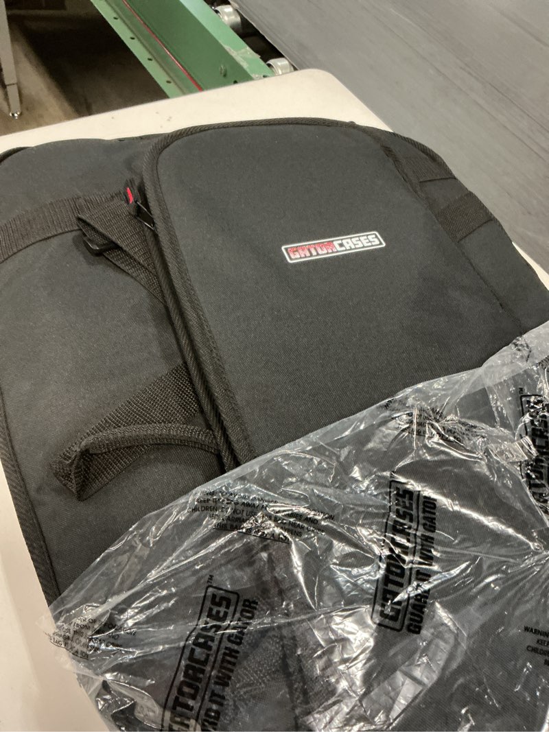 Condition photo showing New/Like New for Gator Cases Foam Padded Electric Guitar Gig Bag; Fits Stratocaster and Telecaster Style Guitars up to 40.3" in Length (GBE-ELECT) Standard Electric Guitars