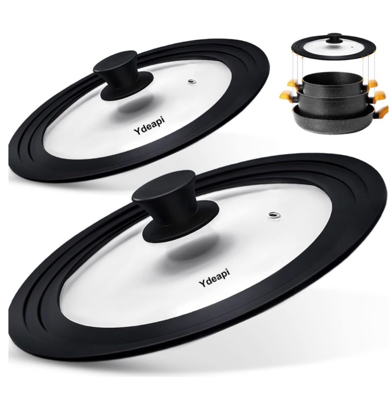universal lids for pots, pans & skillets