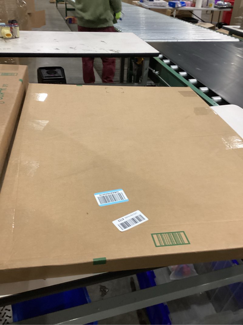 Condition photo showing New/Like New for 19.25x26.75 Picture Frame for Wall Display, 19.25x26.75 Black Picture Frame with Shatter Resistant Plexiglass, Stable and Sturdy Puzzle Frame for Wall Display, Handpicked Gift Collection