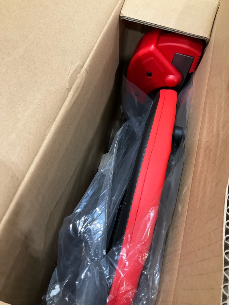 Condition photo showing As Is for MERACH Ab Machine, Sit Up Exercise Equipment with 3 Adjustable Resistance Levels, Automatic Rebound Ab Crunch Machine for Core Workout, Ab Workout Equipment for Stomach Round(Red)