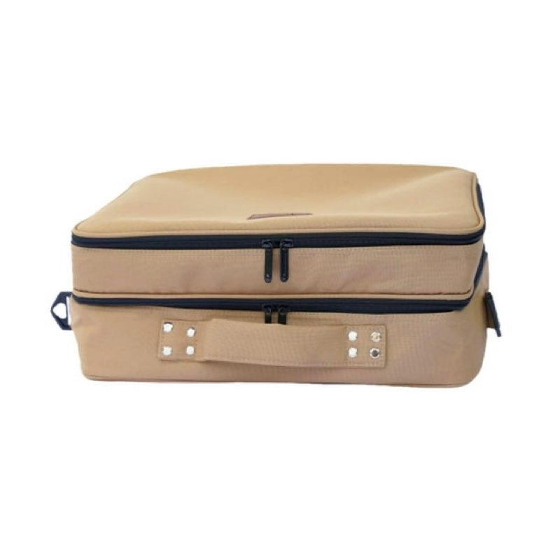 GARENDE Cookware Storage Bag Portable Outdoor Activities Carrying Bag Cooker Handbag Khaki