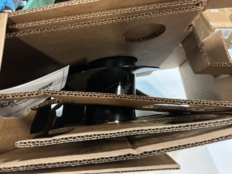Condition photo showing Good Condition for quicksilver black diamond 3-blade aluminum propeller for mercury and mercruiser engines 14" dia. x 9" pitch 40 ct - 125 hp mercury