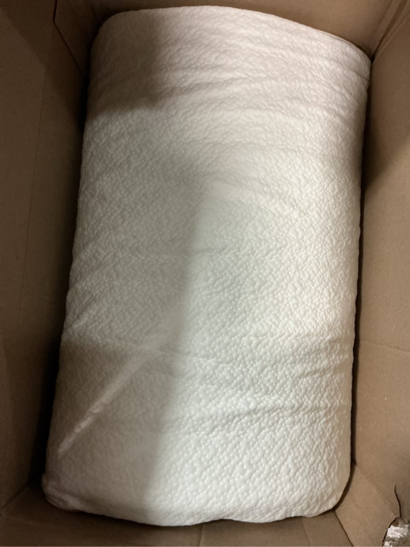 Condition photo showing As Is for NeoBorn Baby Bassinet Mattress Pad, 47" x 23.6" Dual Sided Comfort Gel Memory Foam Mattress with Removable Soft Tencel Cover Fit for ADOVEL/BabyBond/ANGELBLISS/ELEMARA Bassinet Bedside Crib Retangle 47'' x 23.6'' x 2''