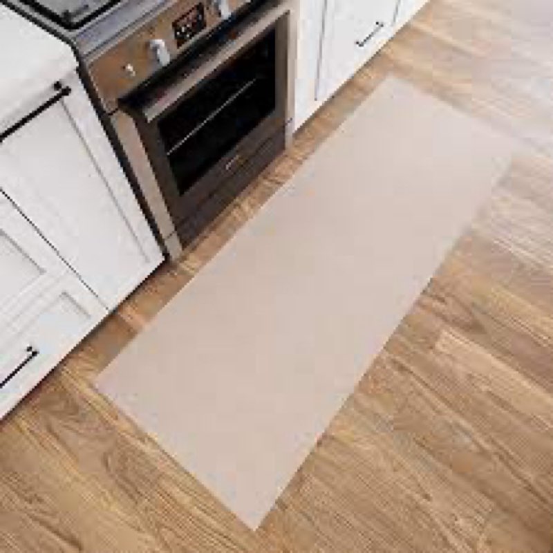 ottomanson 2'7" x 15' ultra-thin hallway runner rug - durable non-slip carpet for high-traffic areas