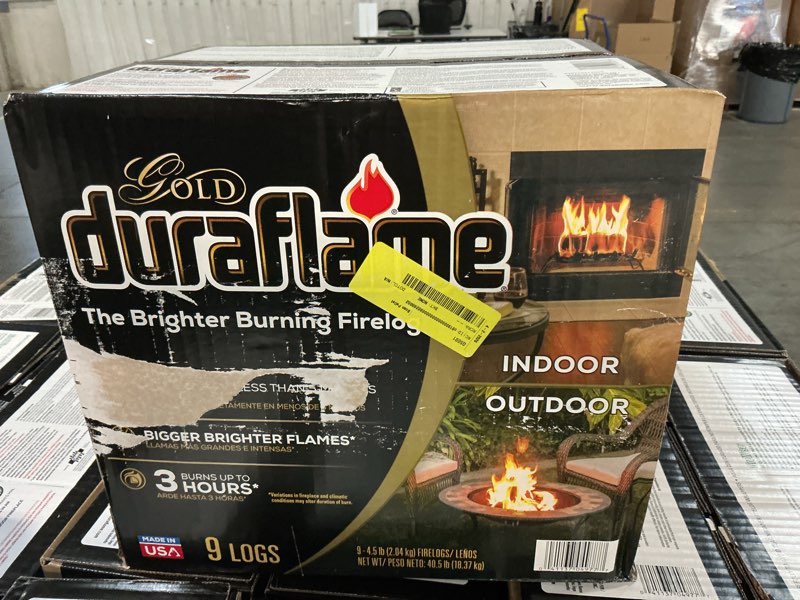 Condition photo showing New/Like New for duraflame® firelogs  brighter burning  gold  box  4.5 lb
