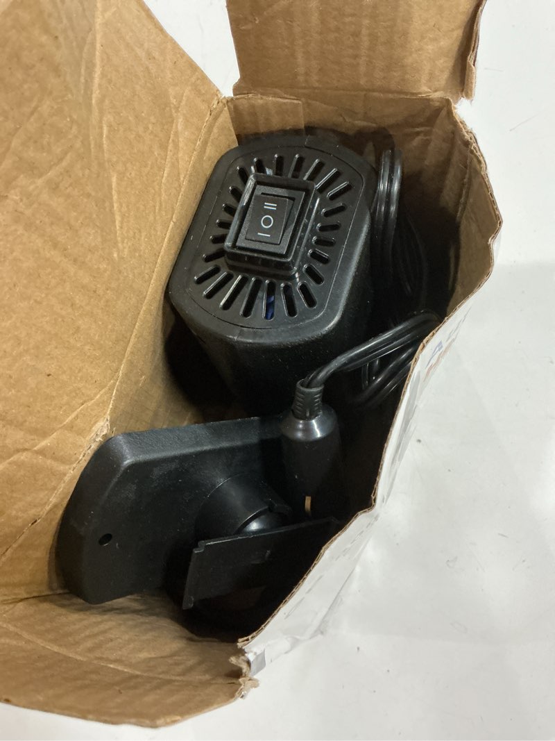 Condition photo showing As Is for 12 Volt Heater For Car 150W Fast Heating Cooling Fan Defogger & Defroster 360° Rotation Portable Car