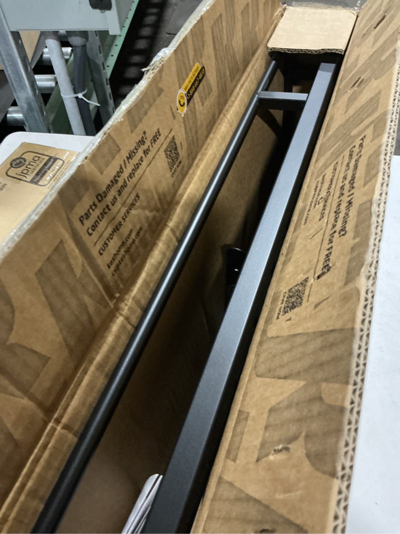 Condition photo showing Good Condition for KES 30-Inch Kitchen Pan Pot Rack Wall Mounted Hanging Storage Organizer Wall Shelf with Hooks Matte Black, KUR215S75A-BK Matt Black 30-inch