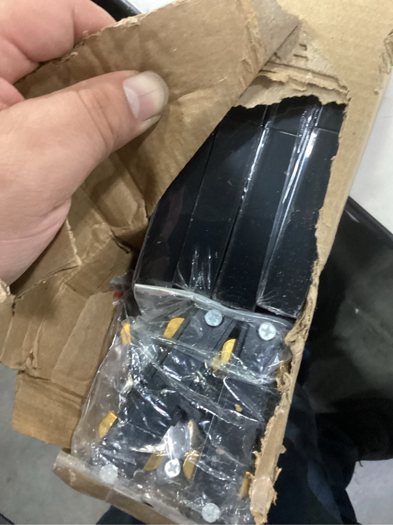 Condition photo showing Good Condition for VANoopee 16FT H Track Lighting System - Black Rail Kit With End Caps & Live End Feed Connector - Compatible With Single Circuit 120V H Style Track Heads