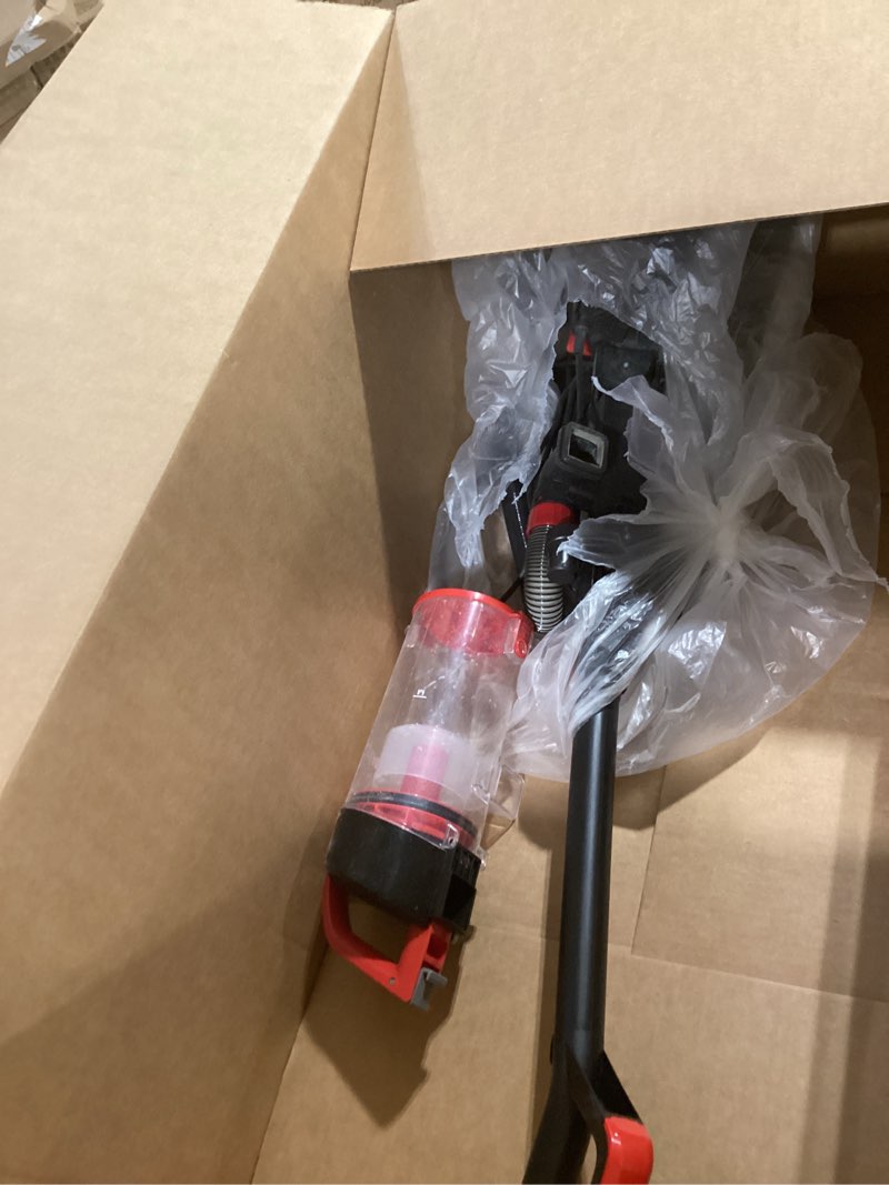 Condition photo showing Good Condition for bissell cleanview compact upright vacuum, fits in dorm rooms & apartments, lightweight with powerful