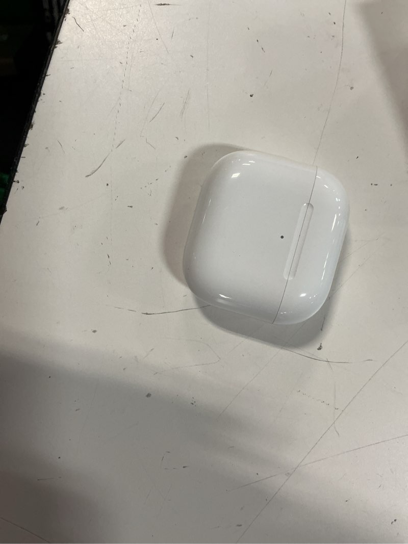 Condition photo showing New/Like New for wireless charging case compatible with airpod 4th generation, charger case replacement for airpod 4th with sync button and built-in 360 mah battery, no earbuds include