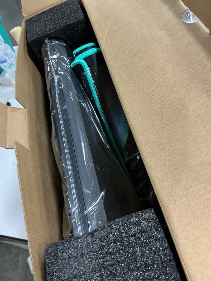 Condition photo showing New/Like New for llano gaming laptop cooler, v12 laptop cooling pad stand with 5.5inch fan, fast cooling computer laptop 15.6-21in, adjustable speed, touch control, 3-port usb a, a mouse pad included
