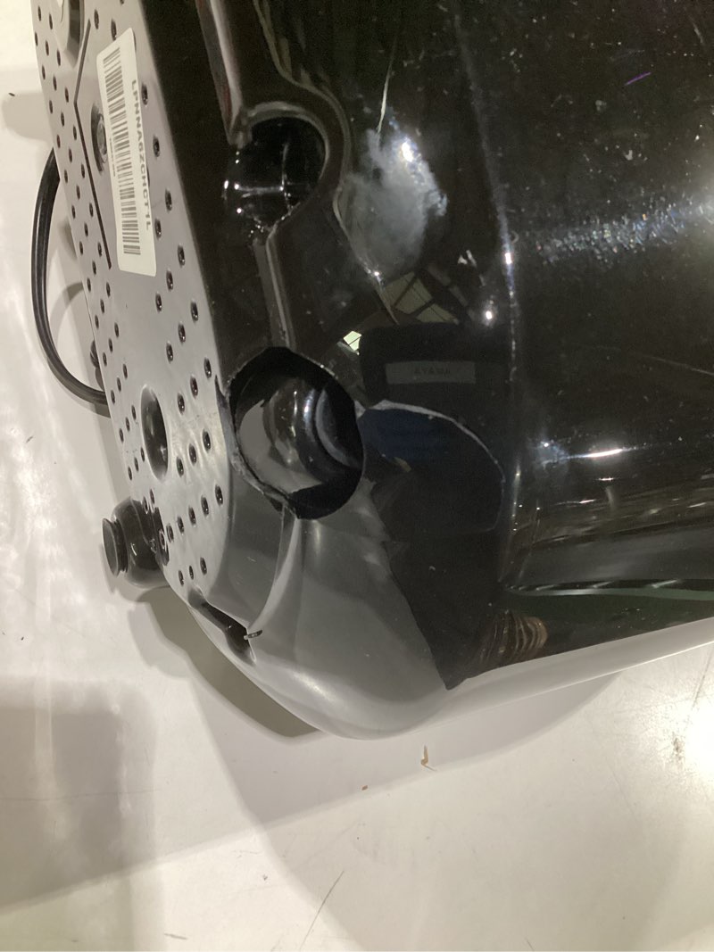 Condition photo showing Good Condition for (damaged, not tested)elite gourmet programmable bread maker, 2 lb loaf, 3 sizes, 19 presets incl. gluten-free, dough & jam, delay timer, black