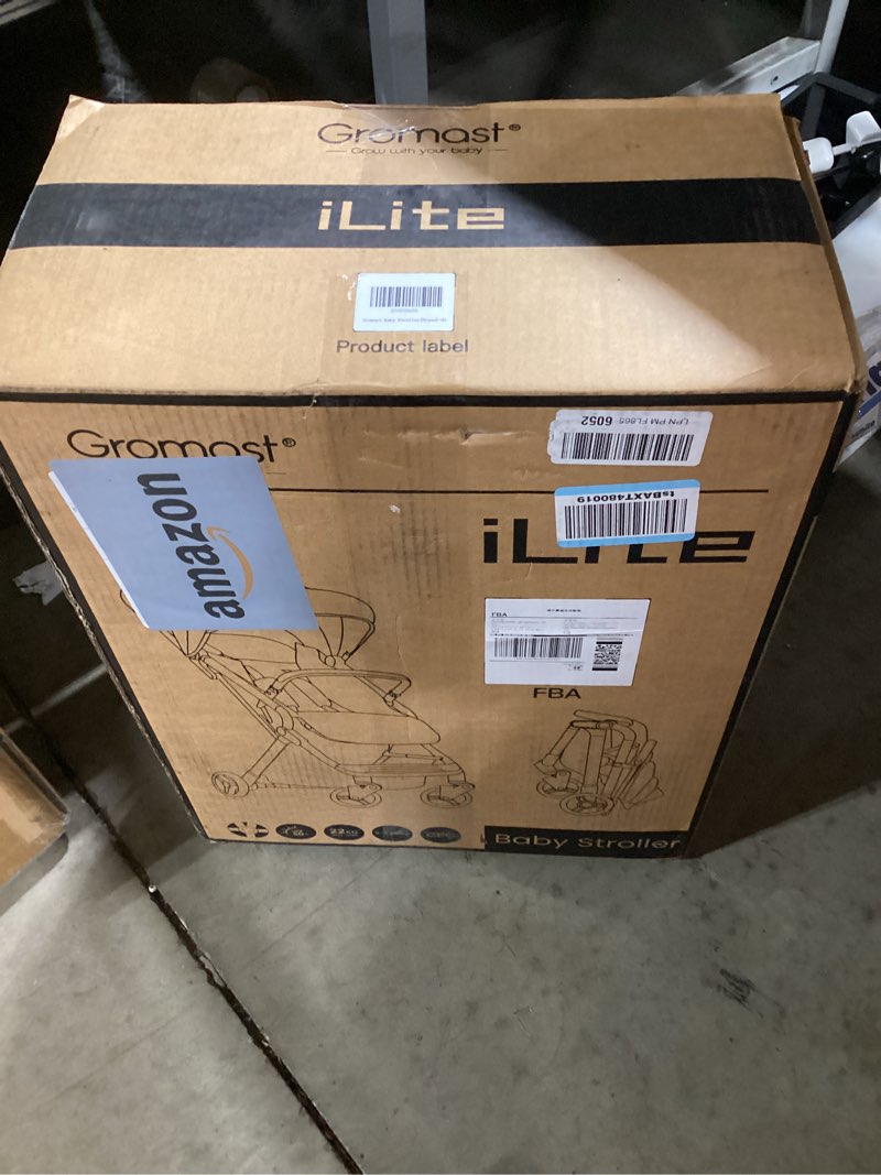 Condition photo showing New/Like New for compact fold baby stroller, lightweight travel toddler stroller with one-click fold, extendable upf50+ canopy, cup holder, uv protected and waterproof, one-hand folding - green