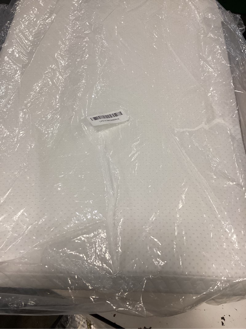 Condition photo showing Good Condition for leg elevation pillow for after surgery, leg elevating pillow for swelling & blood circulation, leg wedge pillow for sleeping, knee pillow for knee hip ankle pain relief, 23.6×16.8×8inch white flat top 23.6*16.8*8 inch white/grey