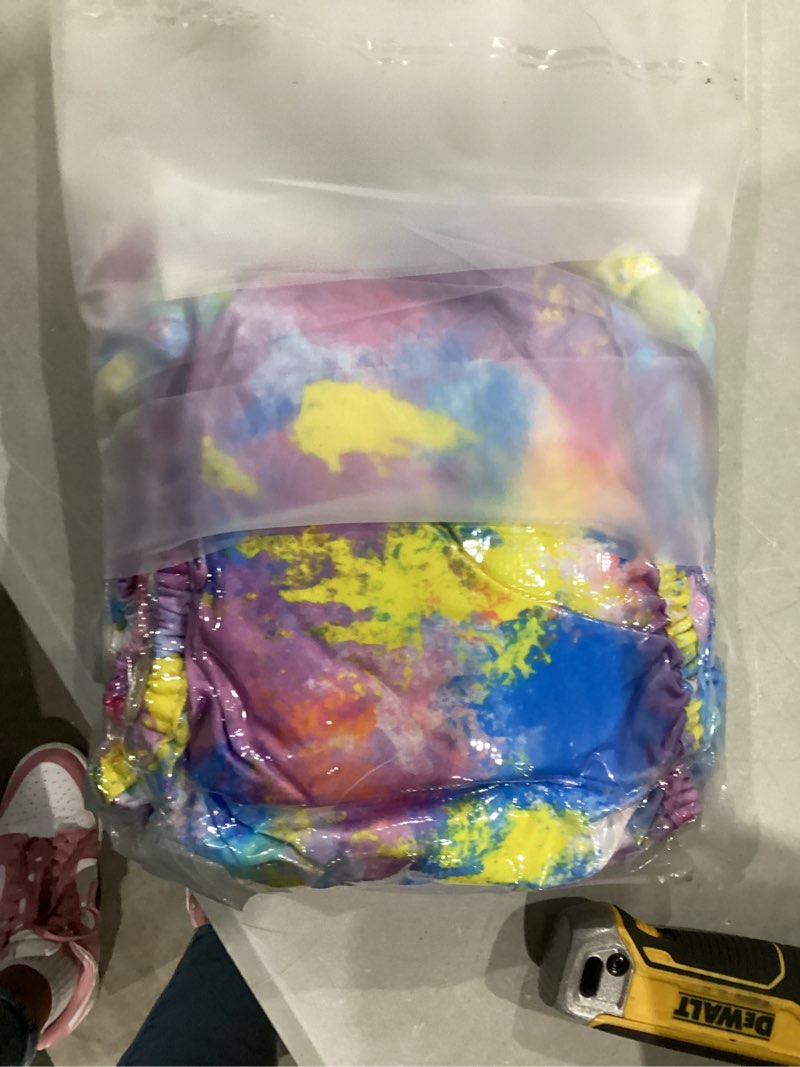 Condition photo showing Good Condition for Reusable Dog Diapers Female Washable, Premium Doggie Diaper for Dogs, Pack of 3, Highly Absorbent Extra Extra Large Dog Diaper for Heat, Incontinence and Puppy Training(XXL) Multi Color Tie-Dye XX-Large