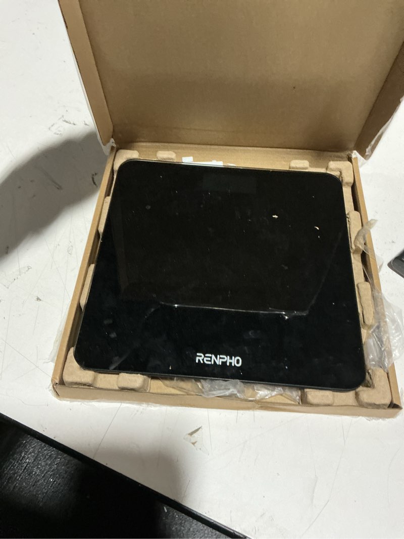 Condition photo showing Good Condition for RENPHO Scale for Body Weight, Mechanical Bathroom Weighing Scale, Highly Accurate & Measures Weight up to 400 lb/180kg, Batteries Included, 10.2"/260mm, Black-Core 1S Black 10.2"
