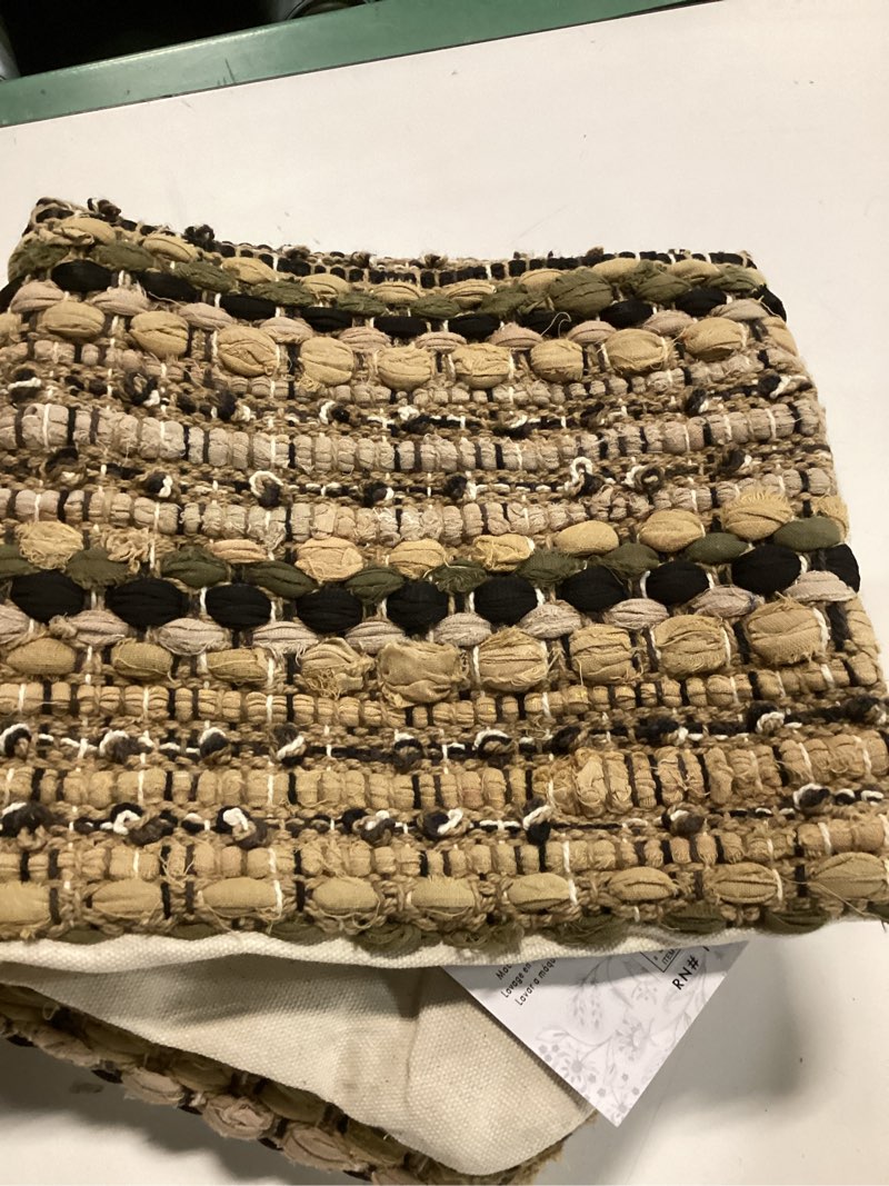 Condition photo showing New/Like New for lr home verdant weave throw pillow