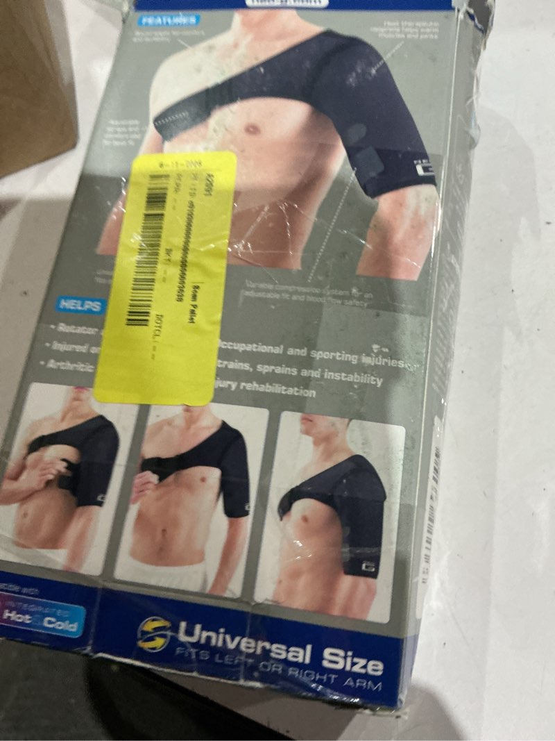 Condition photo showing As Is for neo g easy-fit shoulder support - one size