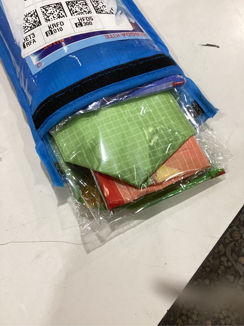 Condition photo showing Good Condition for hengda kite animals kite for kids beginners and adults cute design high definition printing easy to carry yellow blue white