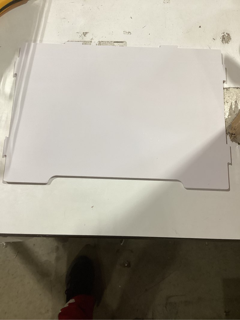 Condition photo showing Good Condition for 12 Tier Scrapbook Paper Organizer - 13" x 13", Craft & Stamp Cardstock Storage Rack for Home Office & Classrooms (White)