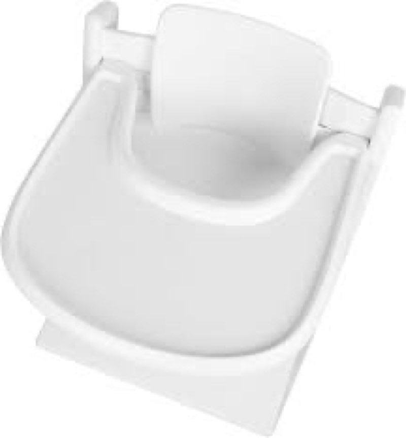 HLVEIN for Stokke Tripp Trapp Tray,White-Smooth Surface Powerful Suction,Easy to Clean,Compatible wi