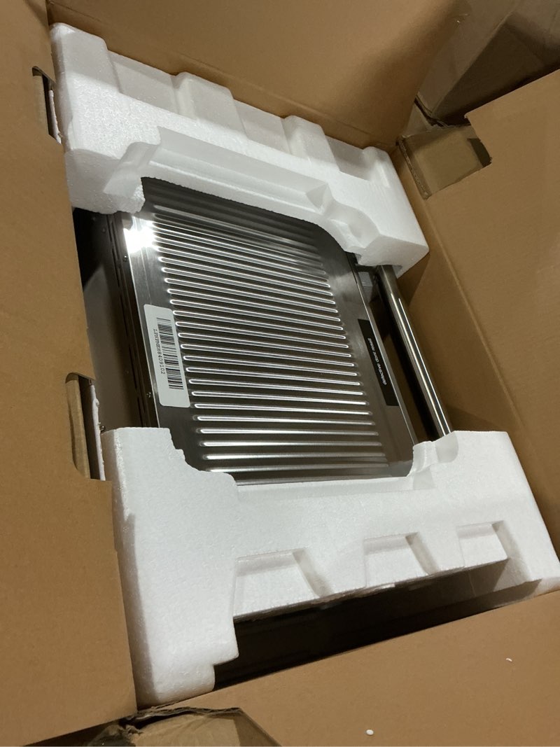 Condition photo showing As Is for Breville Smart Oven Air Fryer Compact, Brushed Stainless Steel