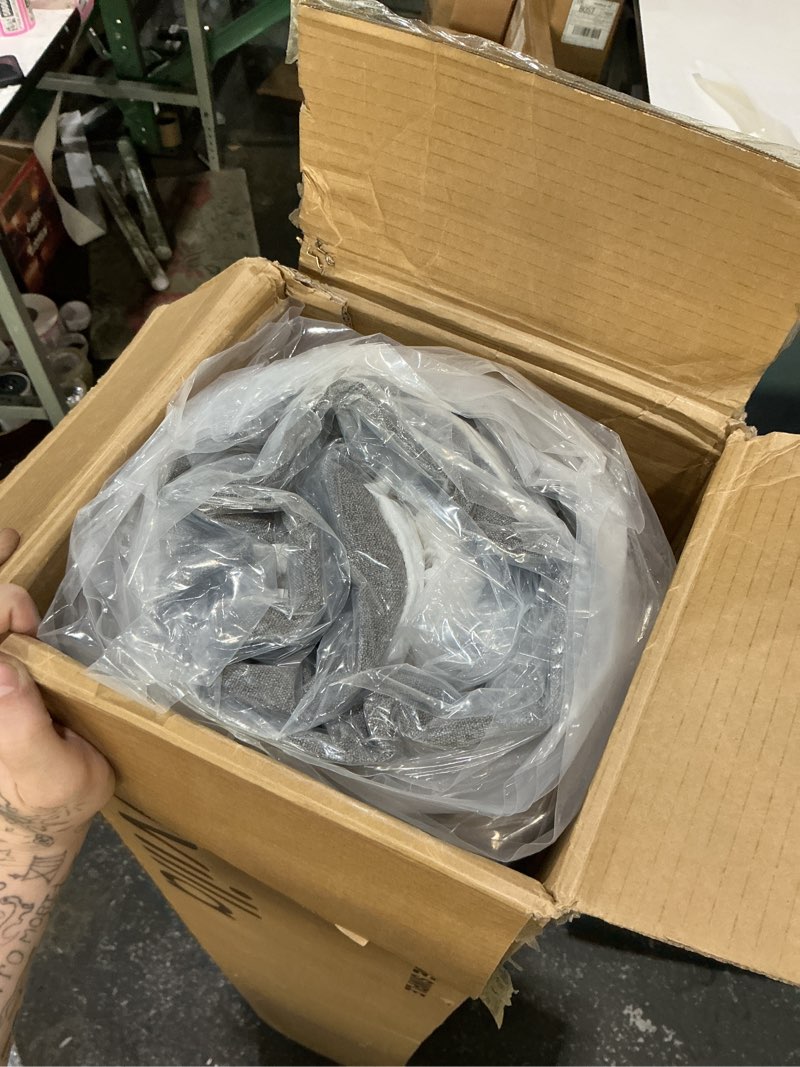 Condition photo showing New/Like New for novilla full size mattress, 10 inch full gel memory foam mattress for cool night & pressure relief, medium firm in a box, bliss grey full 10 inch
